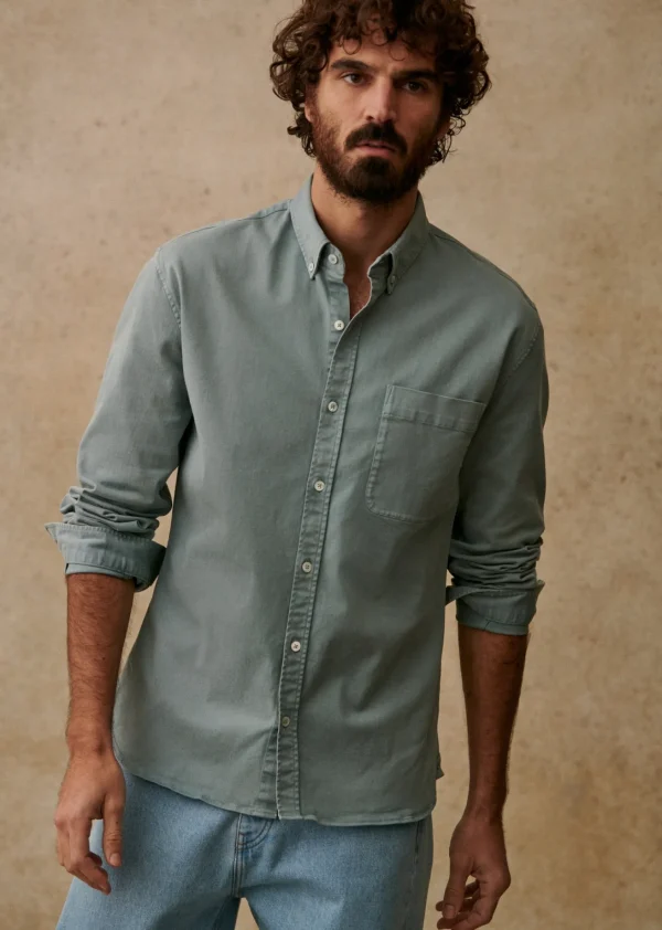 Sezane Hemd Miles< Denim-Hemden | Denim
