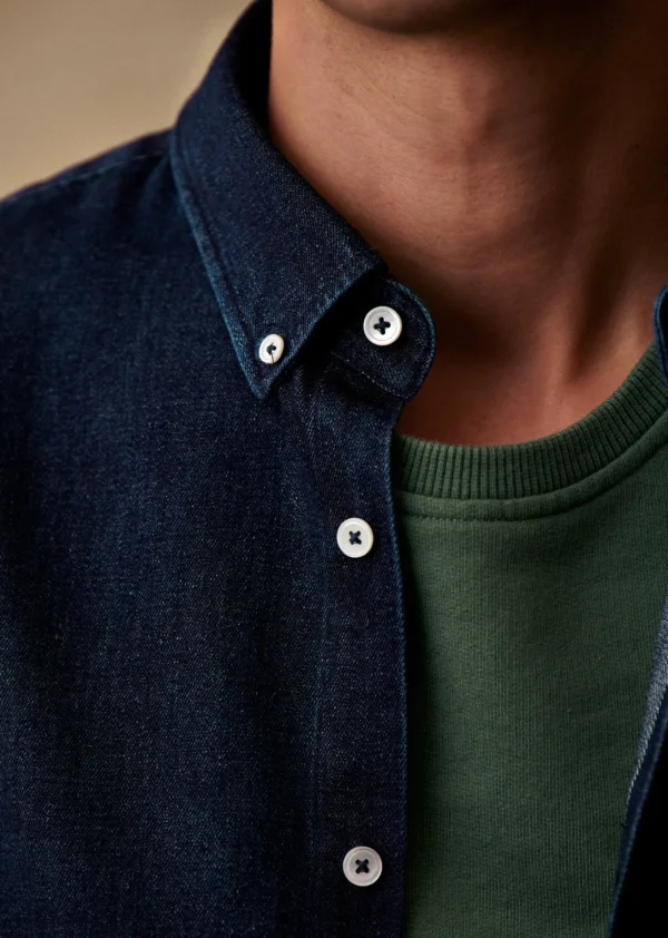 Sezane Hemd Miles< Denim-Hemden | Denim