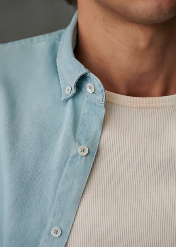 Sezane Hemd Miles< Denim-Hemden | Denim