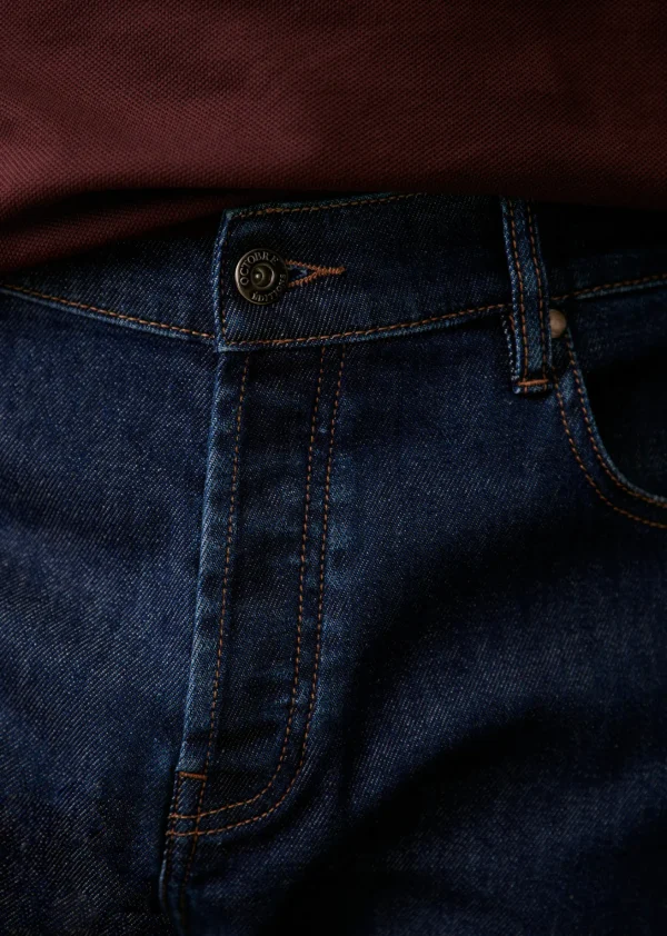 Sezane Jeans Avi Slim< Denim | Denim