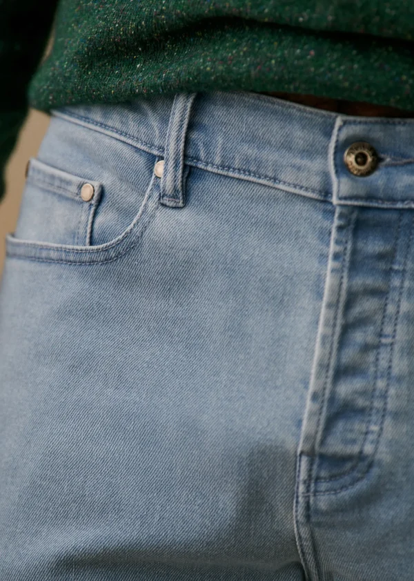 Sezane Jeans Avi Slim< Denim | Denim