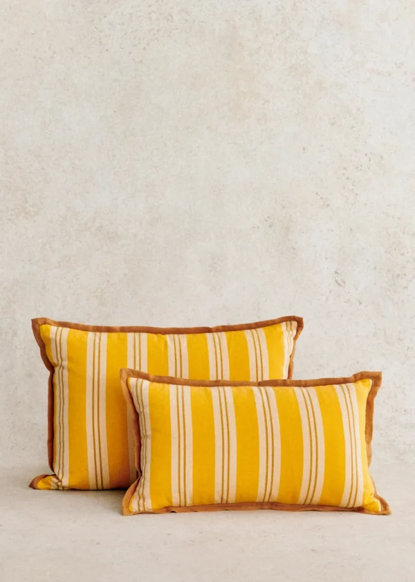 Sezane Kissen Streifen Amalfi -  Großes Modell< Textilien