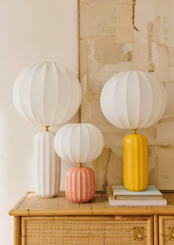 Sezane Lampe Traviata Kleines Modell - Rosa Amalfi< Beleuchtung