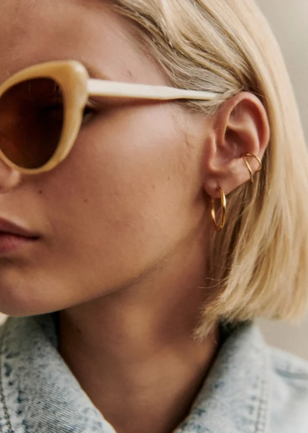 Sezane Mittelgroße Creolen Eva< Schmuck | Schmuck