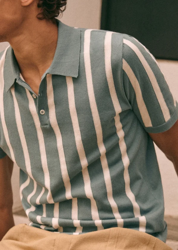 Sezane Polo-Shirt Armel< Polokragen | Kurzärmelige pullover